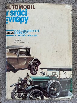 Veterán knihy, motory, automobily - 8