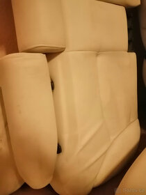 Fiat Bravo sedačky koženka Vanilková starší typ - 8
