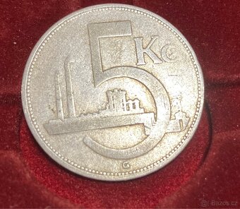 Stříbrné oběhové mince 1928 - 1932 ( 5 koruna ) - 8