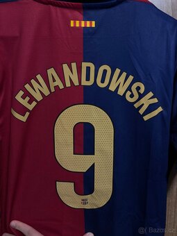 FC Barcelona Lewandowski 9 dres domácí 2024/2025 - 8