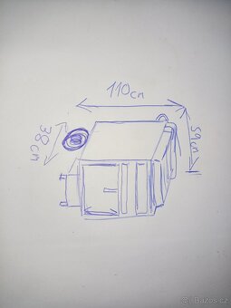 Pojízdná skříň na nářadí s pracovní deskou a šuplíky - 8