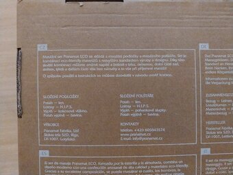 Pranamat ECO Základní masážní set přírodní-azurová - 8