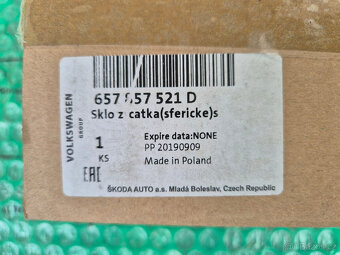 Nové originál sklo zrcátka levé , pravé Škoda Kamiq, Scala - 8