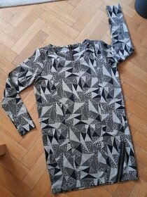 Dámské šaty s geometrickým vzorem, vel. 38 - 8