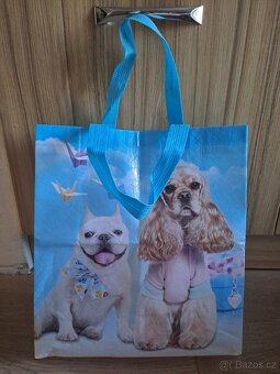 Vak na záda OXYBAG, dětský batoh, taška pejsci - 8