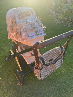 Cybex e-Priam rosegold Simply flowers beige - 8