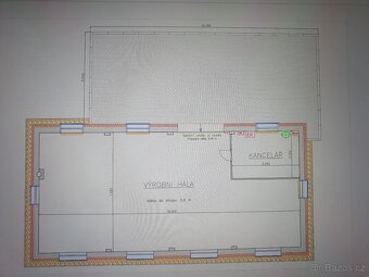 Pronájem-hala pro výrobu, sklad 144 m2 + 90 m2 parking - 8