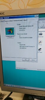 Retro počítač Celeron 800 mhz, 256 MB ram, Windows 98 - 8