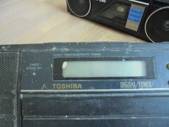 3 ks vintage boombox Sony, Toshiba, Aiwa - 8