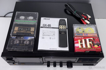 AKAI GX-65 Cassette Deck/HX-PRO/Dolby B-C/3 Heads - 8