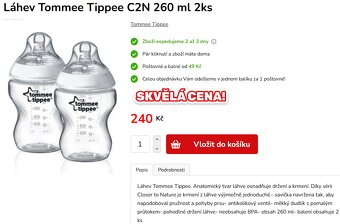 Kojenecké lahve a lahve na pití - 8