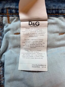 Pánské džíny D&G DOLCE&GABBANA vel. 34 - 8