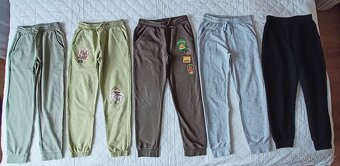 5x dětské tepláky, 128/134 (8-9 let) - 8