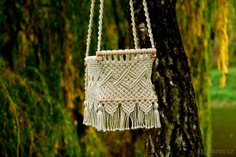 Ručně pletená dětská houpačka - 8