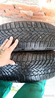Alu Mercedes 16" 5x112 zimní pneu 205/60 - 8