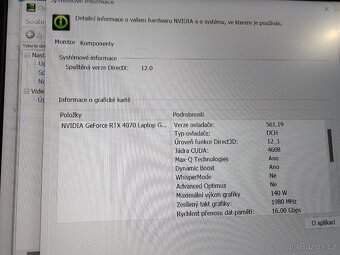 Herní notebook HP omen 16 zánovní - 8