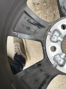 16"zimní alu sada Velorum 5x112 origo Škoda Octavia 4 Golf - 8