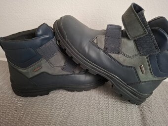Dámské kožené kotníkové boty, vel-40 ,značka Amphibiox,nové - 8
