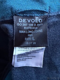 Spodní kalhoty Devold Kvitegga Longs Johns Man - 8