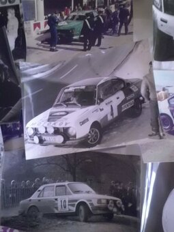 Unikátní Staré Originální FOTKY - BAYERWALD RALLYE AUSTEN - 8