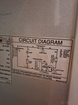 Lednička LG malá s mrazákem - 8