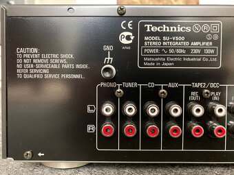 Audio zesilovač TECHNICS SU-V500 - 8