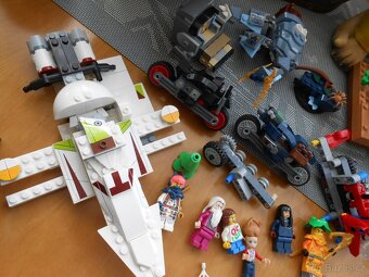 Lego mix 2kg + LEGO uložný box 15x12cm - kusy a druhy foto - 8