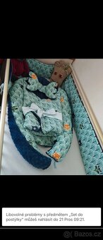 Přebalovací komoda Ikea +vanička+oblečení +set hnízdečko - 8