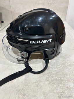 ✅ HOKEJOVÁ PRILBA BAUER 4500 - BLACK - SIZE = M veľkosť M ✅ - 8