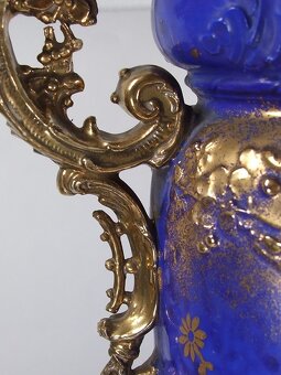 Porcelánová velká váza Karlovy Vary, stará, v63cm - 8