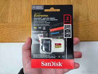 2x paměťová karta SanDisk microSDXC 2TB Extreme s fakturou - 8