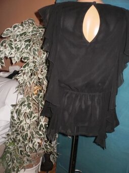 tunika#spolecenska# cerna # Orsay # volanky # halenka - 8