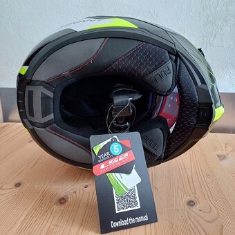 Silniční překlápěcí moto přilba LS2 Advant Codex - 8