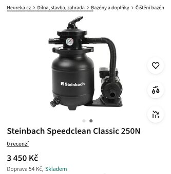 Bazén s filtrací a solárním ohřevem vody p.c. 11000 Kč - 8