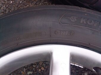 Alu kola R 17, ET 40, 5x108, vč. pneu 225/55 ZR 17 - 8