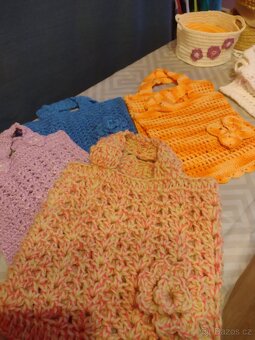 Ručně háčkované doplňky - 8