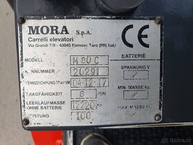 Vysokozdvižný vozík MORA nosnost 8t DOPRAVA ZDARMA - 8