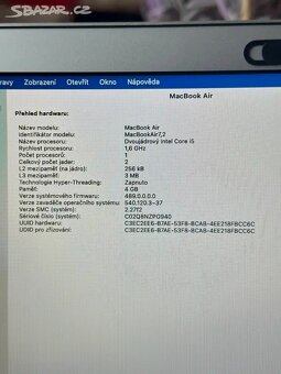 Apple MacBook Air 13,3" TOP STAV nová beterie - 8