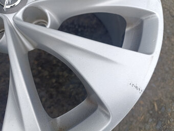 5x105 Opel Astra K 7,5Jx17 ET44 alu disky - 8
