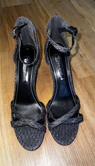 Dámské plesové stříbrné boty Tamaris vel. 41 - 8