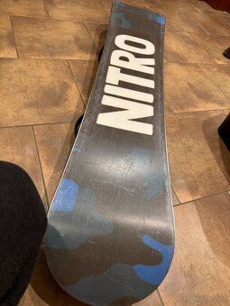 Snowboard Nitro 148 cm s vázáním, Boty Ride Rook 42 - 8