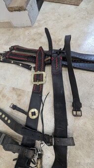 Prodám párové postroje do kočáru s chomouty - 8