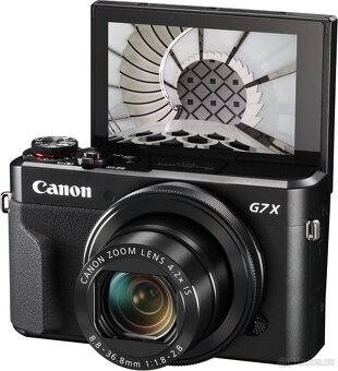 Canon G7X Mark II + baterie v hodnotě 1500,- + SDkarta 256GB - 8