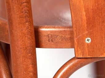 Populární bukové židle TON, 10 kusů. - 8