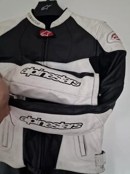 Kožená kombinéza Alpinestars Stella / iXS - 8