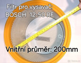 Originální filtr do vysavače BOSCH - 8