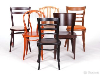 Židle TON, mix 6 ks, perfektní stav, NIKDY nepoužité - 8