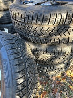 ALU KOLA MERCEDES EQC R19 ZIMNÍ SADA JAKO NOVÉ TOP - 8