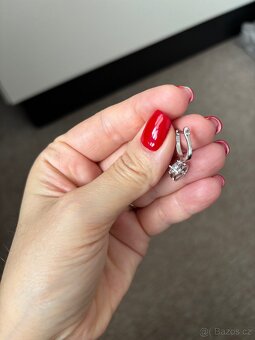 Stříbrné naušnice - 8