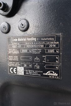 Vysokozdvižný vozík Linde H20T-01 (VV0006) - 8